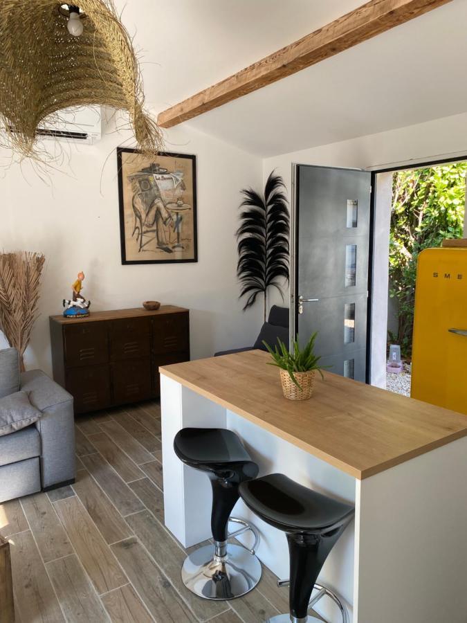 Petit Nid Douillet En Luberon Avec Spa 昂苏伊 外观 照片